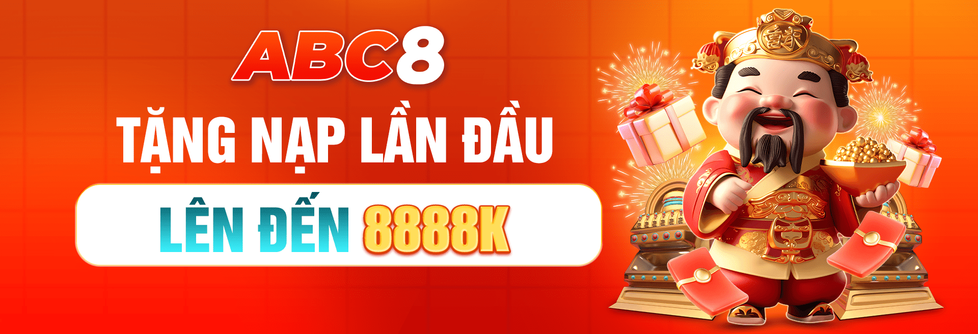 ABC tặng thưởng nạp đầu lên đến 8888k cho các tân thủ
